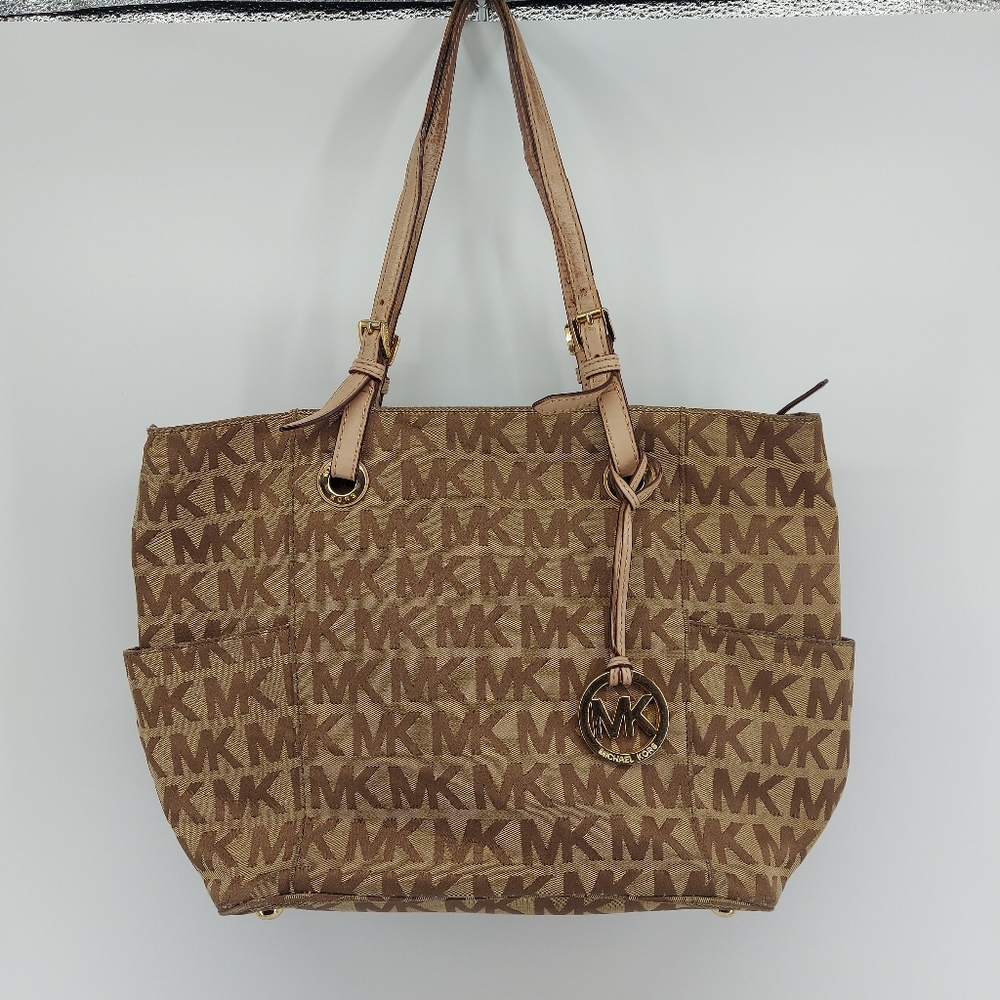 Michael Michael Kors Signature Canvas tote Bag